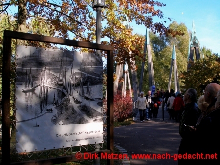 Britzer Garten, Berlin - Rhizomatische Hauptbr�cke