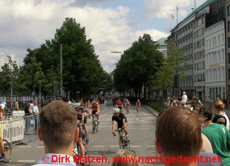 Cyclassics 2009 - Kurve zum Jungfernstieg