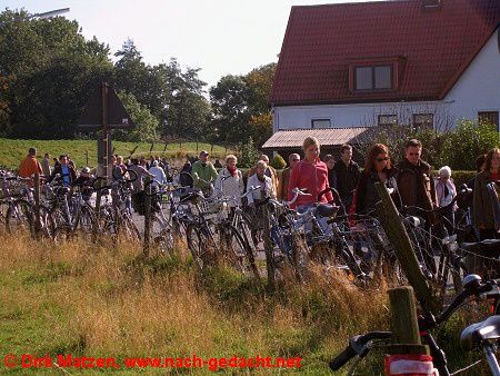 Elmshorn Streuobstwiesenfest, Radfahrer-Zustrom