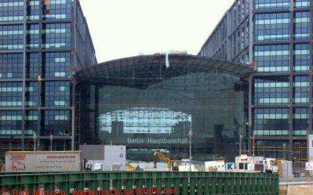 Berlin Hauptbahnhof - Ein Vierteljahr vor Inbetriebnahme