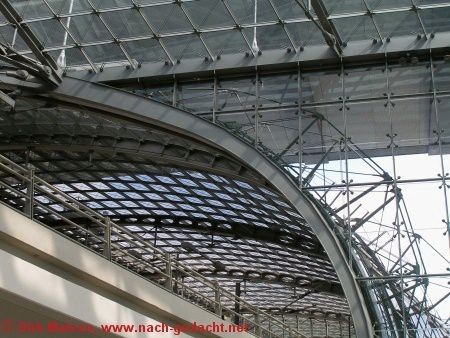 Berlin Hauptbahnhof - Teile der Dachkonstruktion