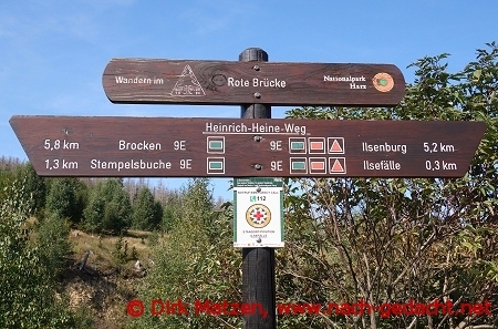 Heinrich-Heine-Wanderweg, Rote Brcke