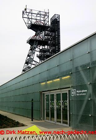 Katowice neues Schlesisches Museum Eingang
