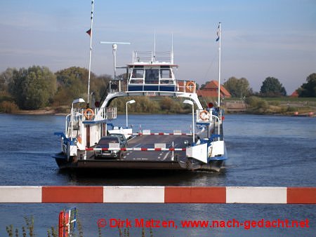 Fhre ber die Elbe bei Neu Darchau