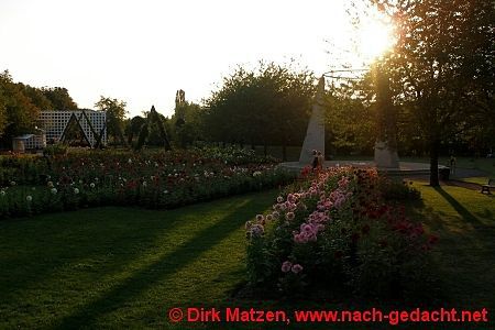 Berlin Britzer Garten, Abendstimmung