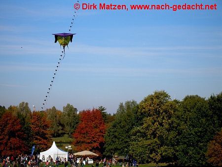 Berlin Britzer Garten, Herbstverfrbung