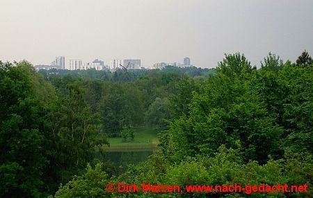 Berlin Britzer Garten, Blick vom Aussichtspunkt