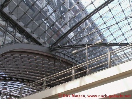 Berlin Hauptbahnhof - Teile der Dachkonstruktion