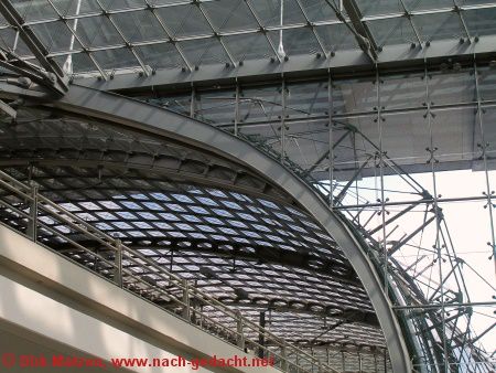 Berlin Hauptbahnhof - Teile der Dachkonstruktion