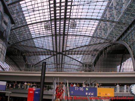 Berlin Hauptbahnhof - Dachkonstruktion