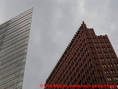 Potsdamer Platz, Piano-Turm und Kollhoff-Tower