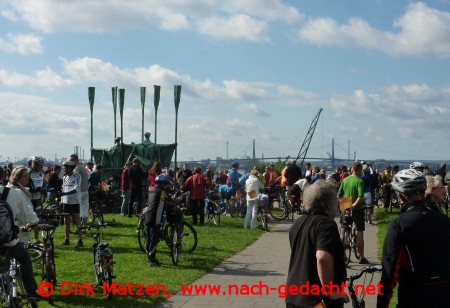 Fahrrad Sternfahrt Hamburg, Altonaer Balkon