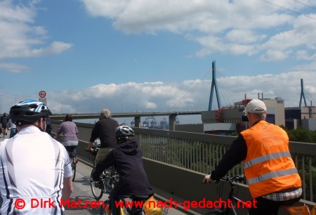 Fahrrad Sternfahrt Hamburg, Khlbrandbrcke