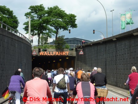 Fahrrad Sternfahrt Hamburg, Wallfahrt