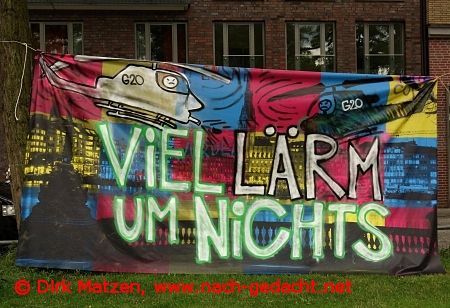 Hamburg Karolinenviertel, lmhlenplatz beim G20