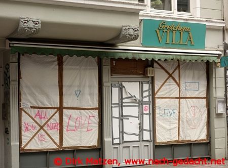 Hamburg Karolinenviertel, Gretchens Villa beim G20