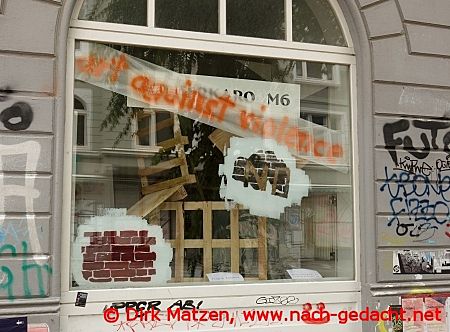 Hamburg Karolinenviertel, Farbwerke M6 Konterkaro beim G20