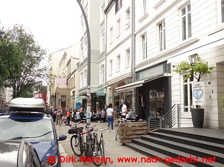 Hamburg Karolinenviertel, Huserzeile Marktstrae