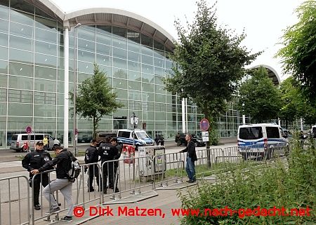Hamburg Karolinenviertel, Polizeibewachung beim G20