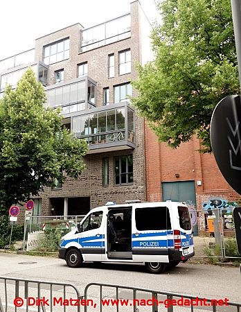 Hamburg Karolinenviertel, Neubau Flora-Neumann-Strae beim G20