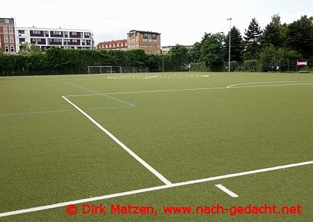 Hamburg Karolinenviertel, Sportplatz SC Sternschanze beim G20