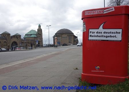 Hamburg Mülleimer-Sprüche, Für das deutsche Reinheitsgebot