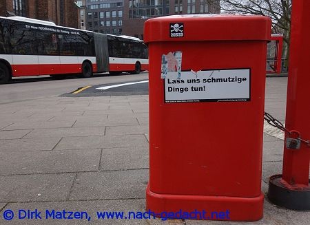 Hamburg Mülleimer-Sprüche, Lass uns schmutzige Dinge tun