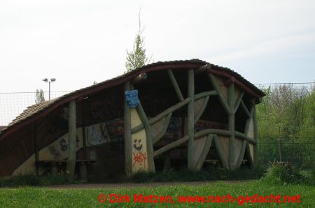 Hamburg Lokstedt - Spielplatz nahe der Lenz-Siedlung