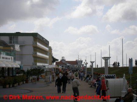 Cuxhaven Dunen, Strandpromenade