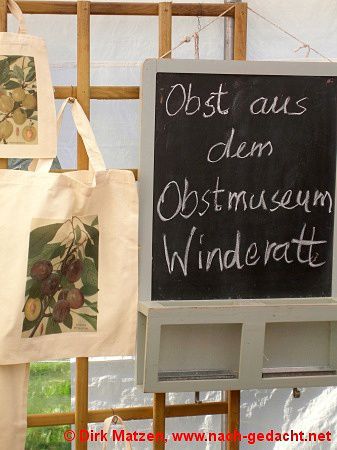 Streuobstwiesenfest, Stand Obstmuseum Winderatt