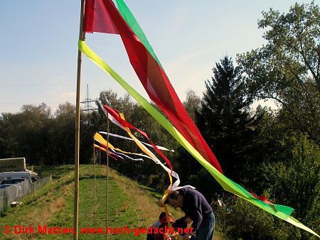 Elmshorn Streuobstwiesenfest, auf dem Deich