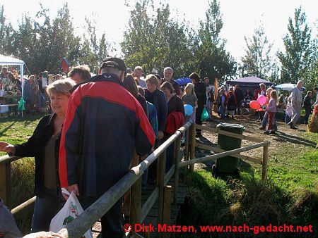 Elmshorn Streuobstwiesenfest, Brcke ber den Entwsserungsgraben