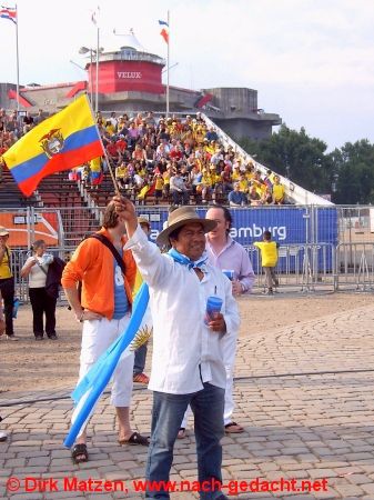 WM2006, Fan aus Ecuador