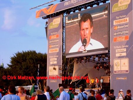 WM2006, Manfred Kaltz beim Fanfest Hamburg