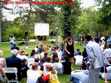 WM2006, Public-Viewing in der Deutschen Botschaft in Ankara