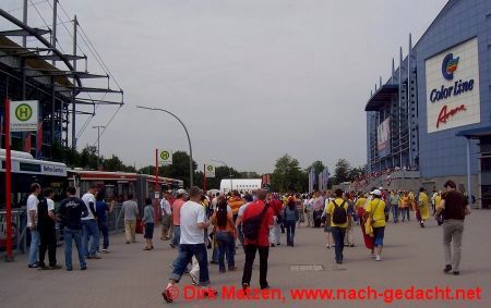 WM2006, vor dem WM-Spiel Ecuador - Costa Rica