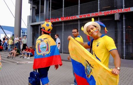 WM2006, Fans aus Ecuador