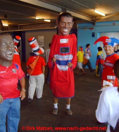 WM2006, Costa Rica-Fans in Verkleidung