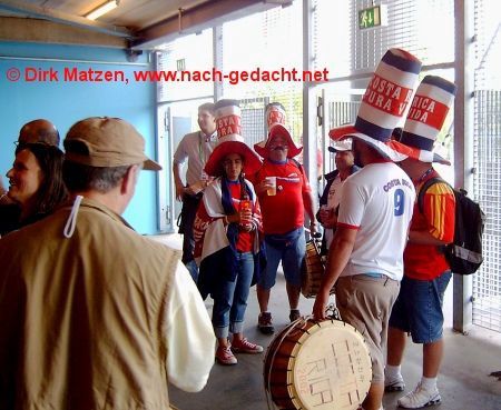 WM2006, Costa Rica-Fans im Stadion