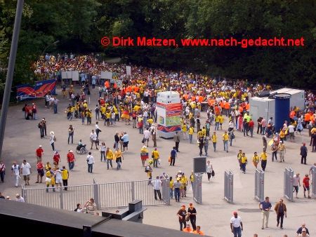 WM2006, Eintrittsbereich zur Hamburger Stadion