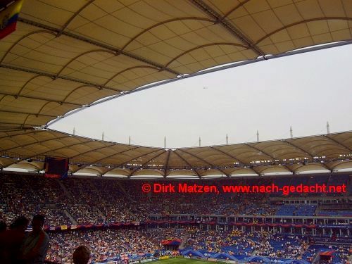 WM Stadion Hamburg, Spiel Ecuador - Costa Rica