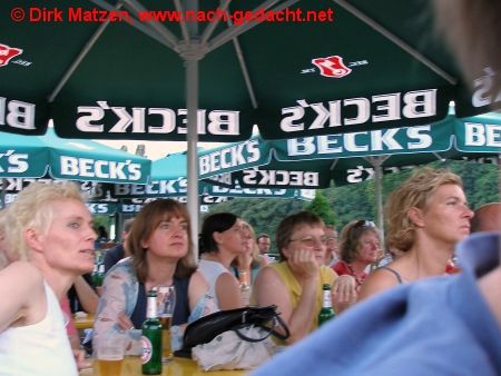 WM2006, Zuschauer beim Public Viewing des Finales