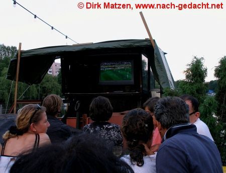 WM2006, auf der "Van Loon" beim WM-Finale