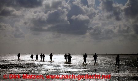 Nordseelauf Cuxhaven, Lufer vor dem Ziel