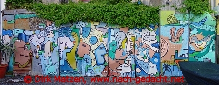 Funchal, Rua Porto do So Tiago 20, Wandbemalung