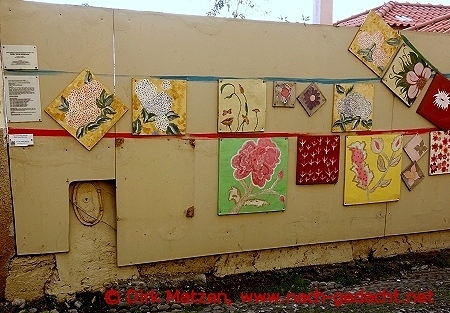Funchal, Rua Santa Maria 236-238, Bilder an Wand