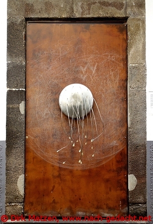 Funchal, Rua Santa Maria 39, bemalte Tr