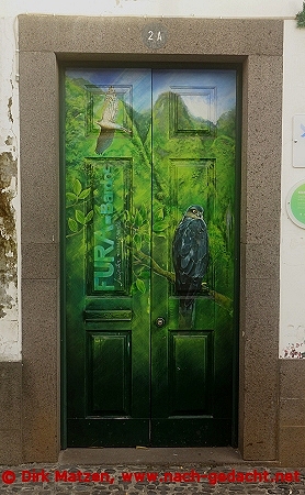 Funchal, Travessa Joo Caetano 2a, bemalte Tr