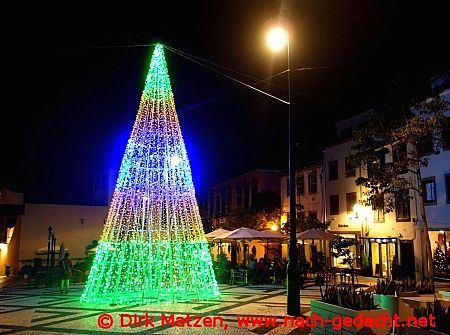 Funchal Weihnachtsbeleuchtung, Praca do Carmo