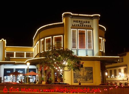 Funchal Weihnachtsbeleuchtung, Mercado dos Lavradores